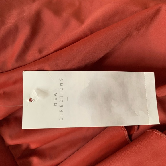 Tankini swim skirt bottom dark orange size 2x - Picture 4 of 6